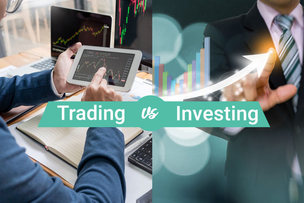 day trading vs investing